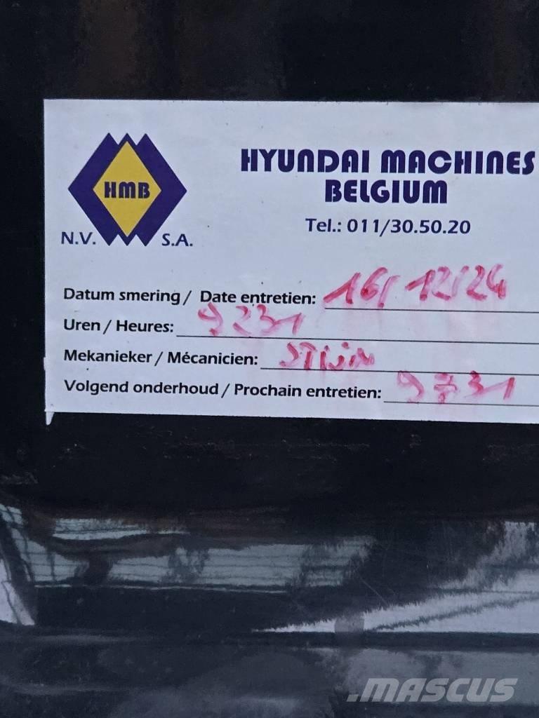 Hyundai R 180W-9A Excavatoare cu roti