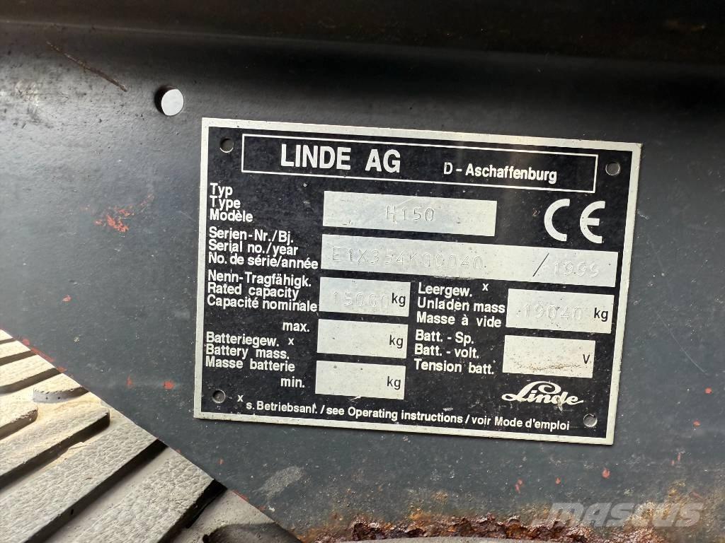 Linde H 150 D Stivuitor diesel