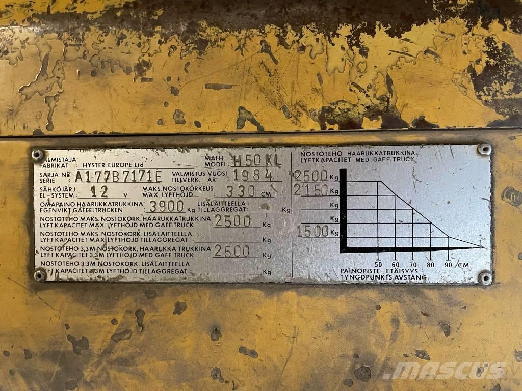 Hyster H 50 XL Stivuitor GPL