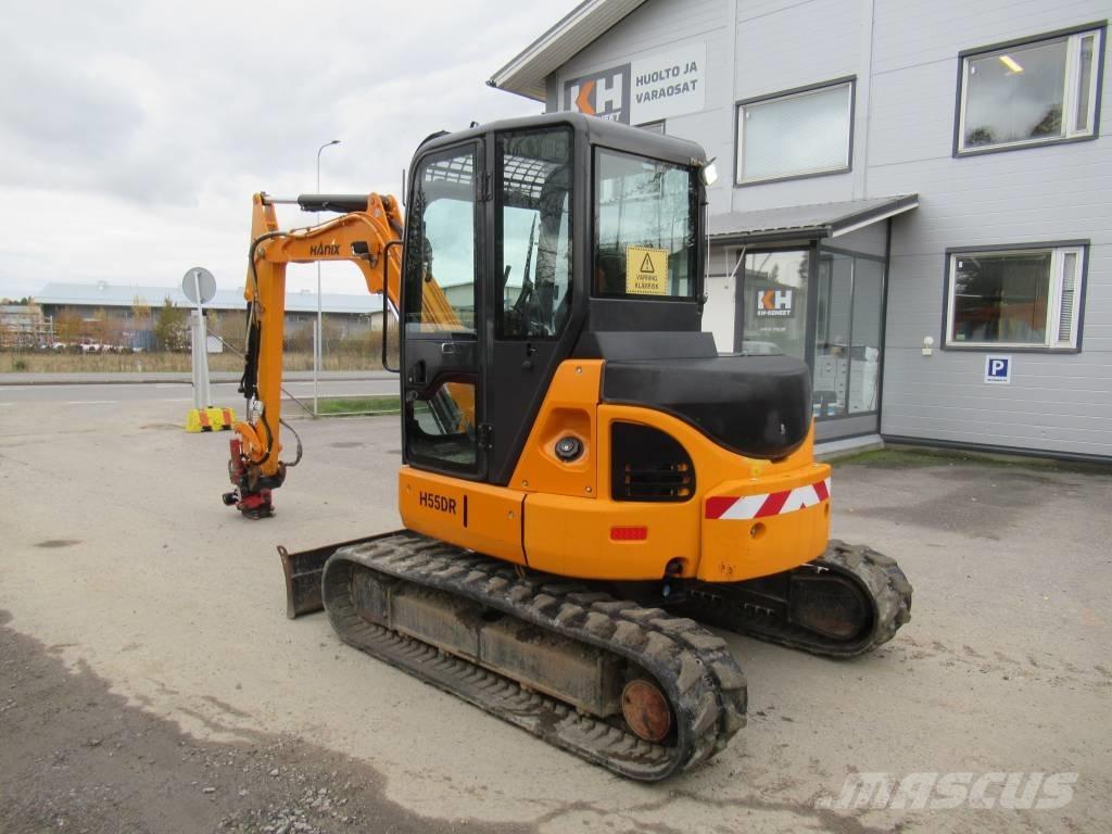 Hanix H 55 DR Mini excavatoare < 7t