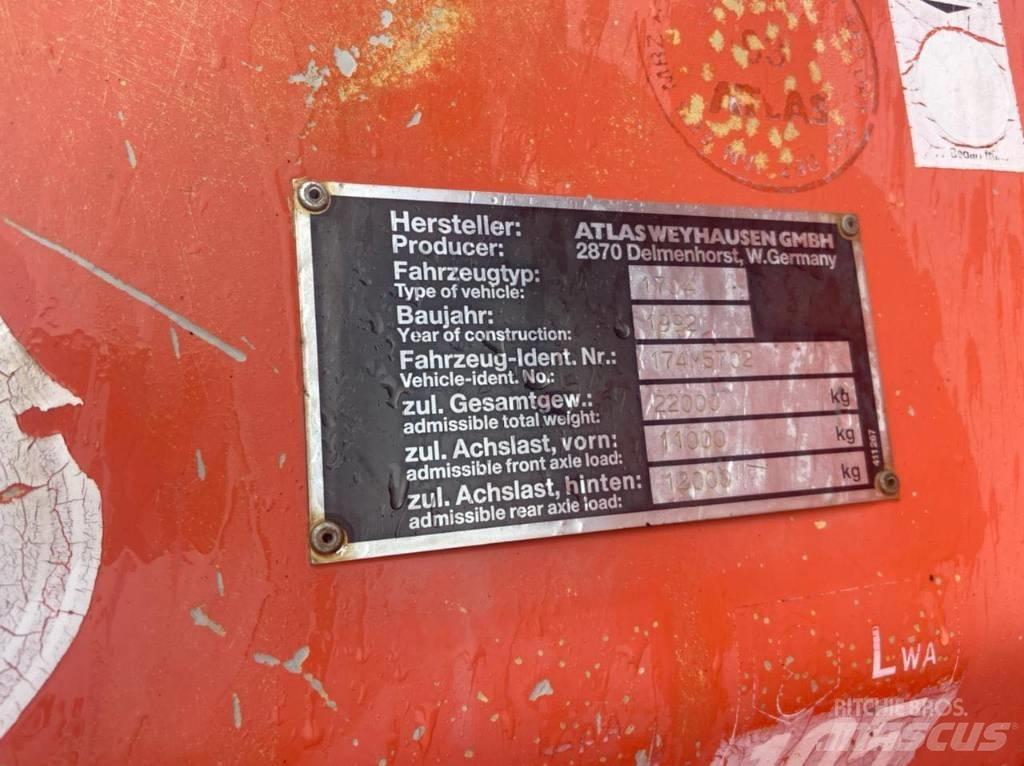 Atlas 1704 Excavatoare cu roti