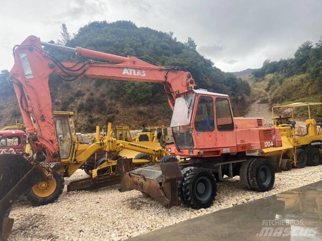 Atlas 1704 Excavatoare cu roti