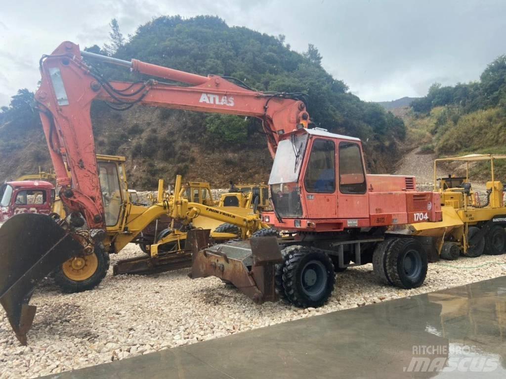 Atlas 1704 Excavatoare cu roti