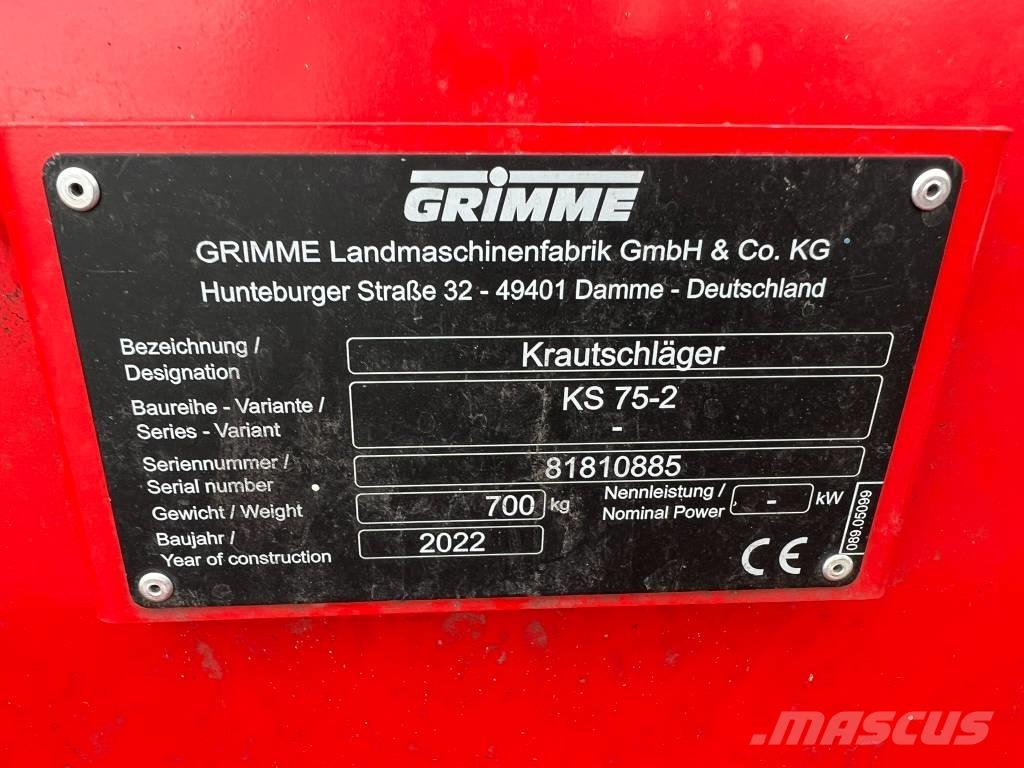Grimme KS 75-2 Masina scos cartofi