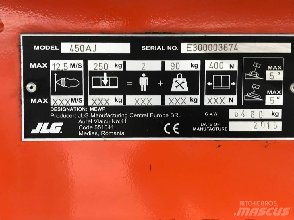 JLG 450 AJ Nacele cu brat articulat