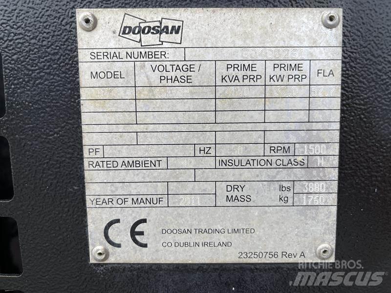 Doosan G 40 Generatoare Diesel