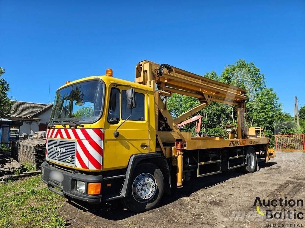 MAN M90 Platforme aeriene montate pe camion