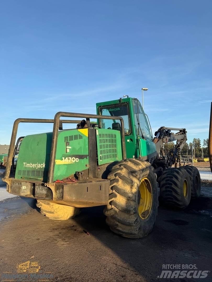 Timberjack 1470D Combine forestiere