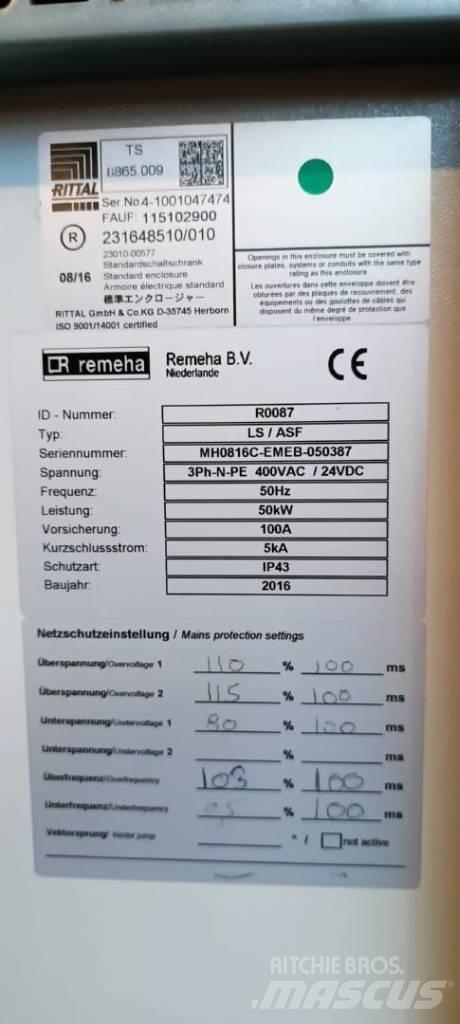  Remeha ELW 50-100 Generatoare pe Gaz