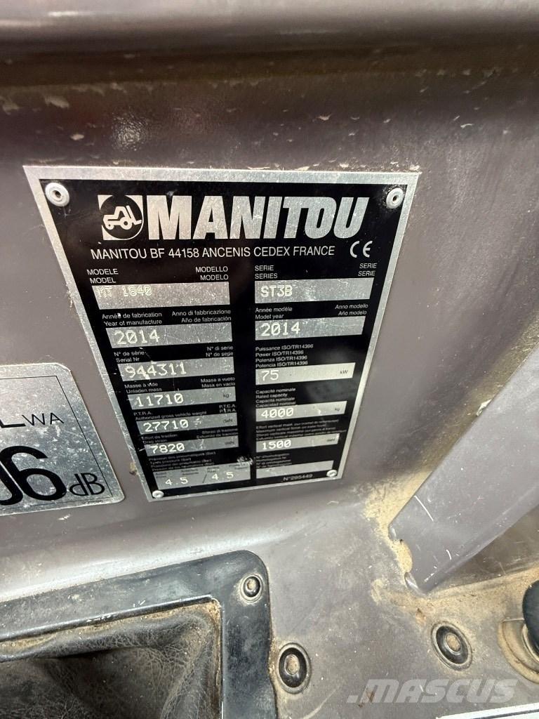 Manitou MT 1840 ST3B Stivuitoare telescopice