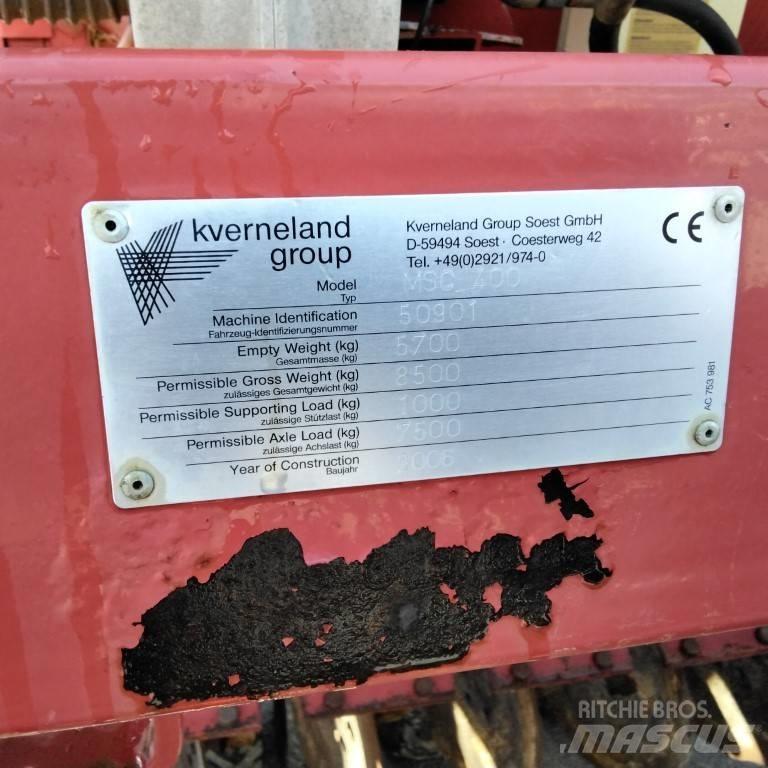 Kverneland MSC 400 Perforatoare