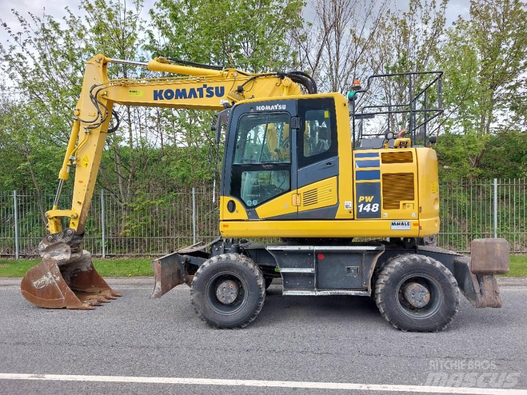 Komatsu PW148-11 Excavatoare cu roti
