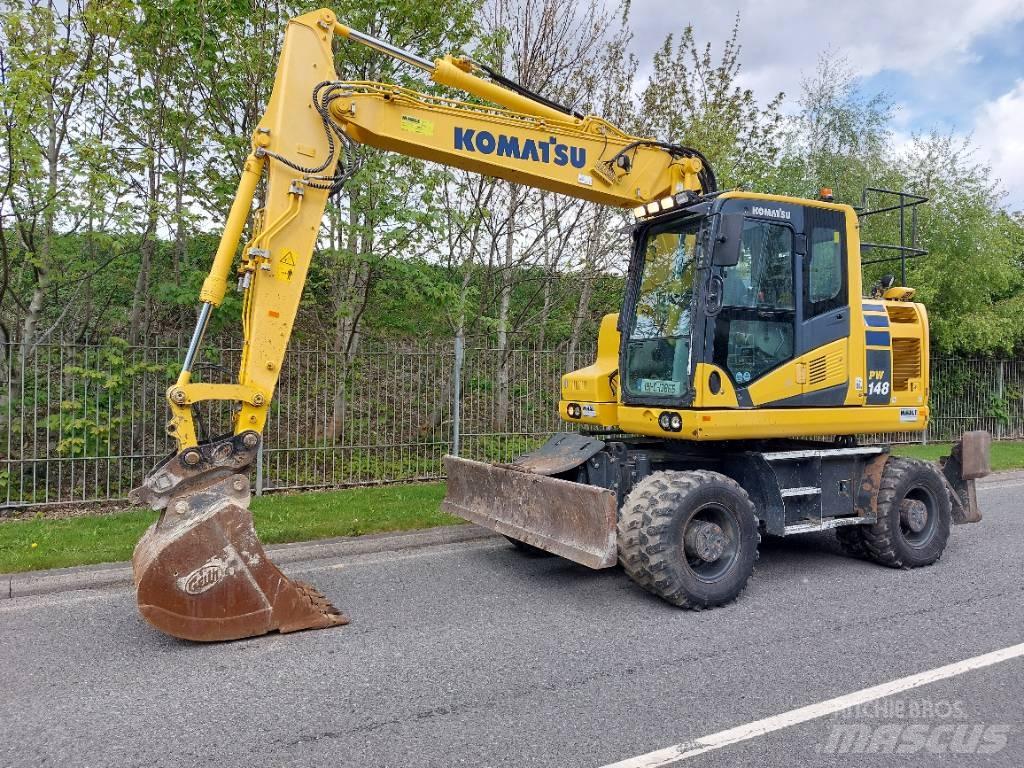 Komatsu PW148-11 Excavatoare cu roti