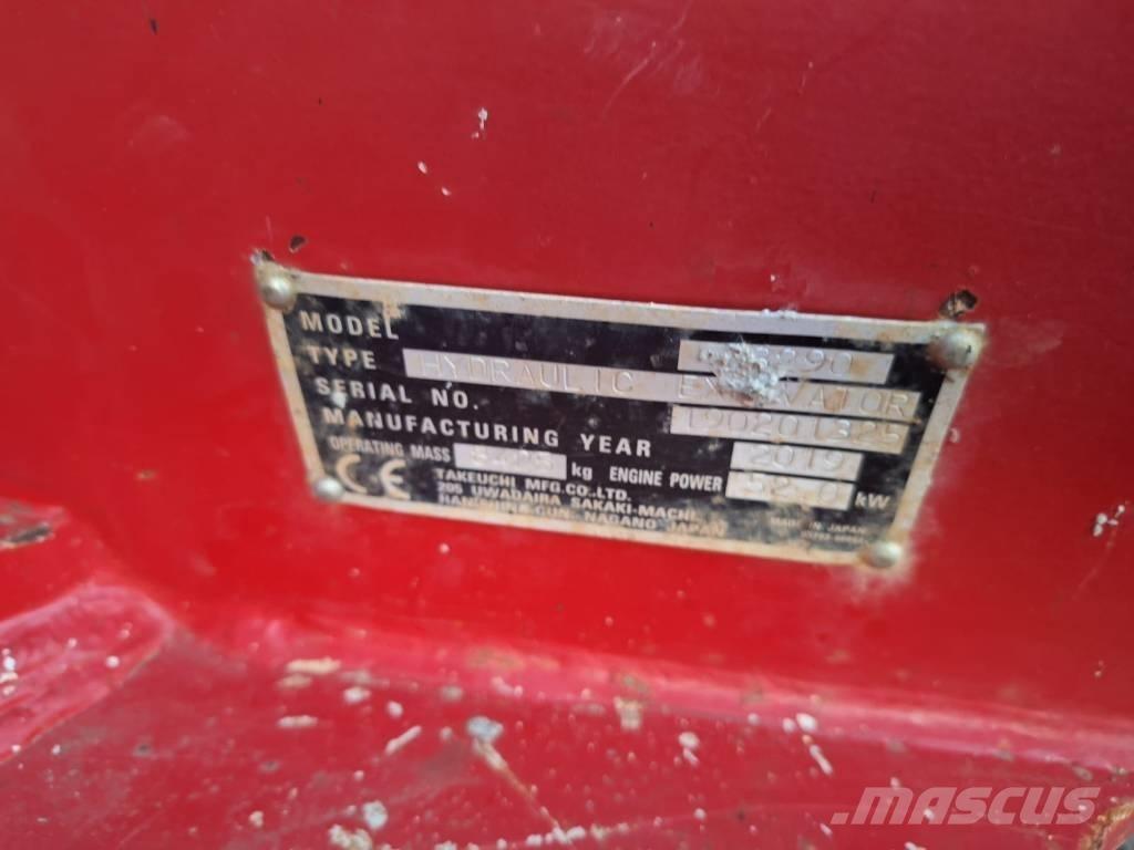 Takeuchi TB 290 Excavatoare 7t - 12t