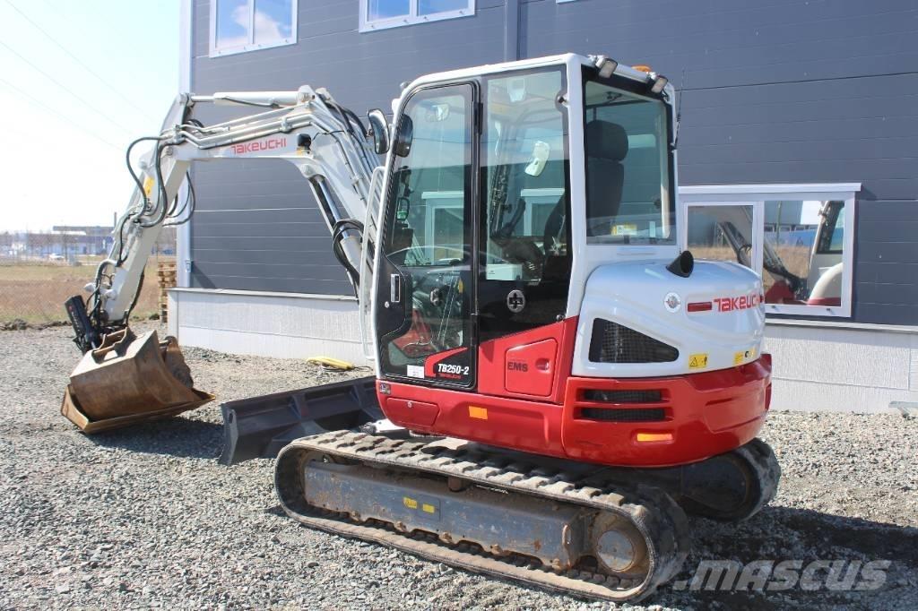 Takeuchi TB 250 Mini excavatoare < 7t