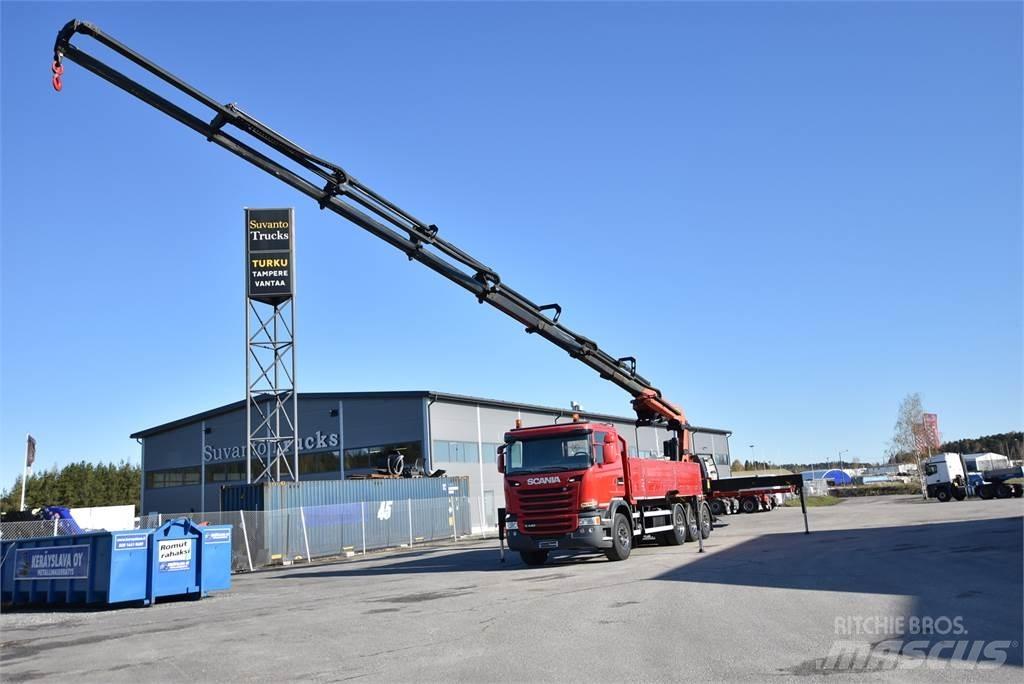 Scania G440 8X4 Camioane cu macara