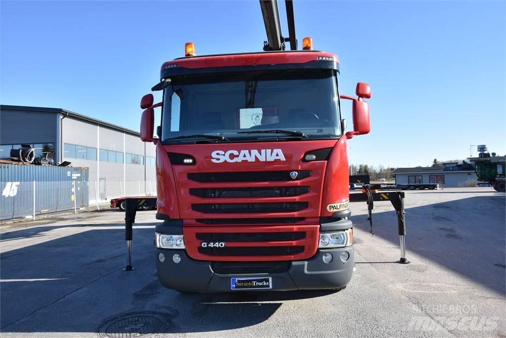Scania G440 8X4 Camioane cu macara