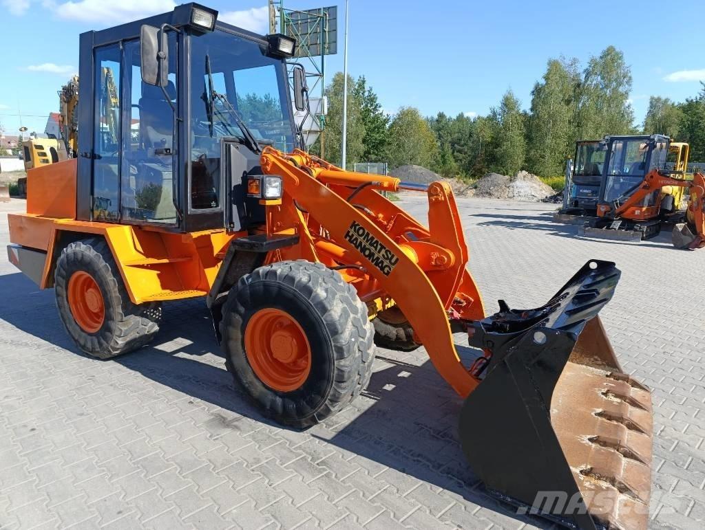 Hanomag 15 F Incarcator pe pneuri