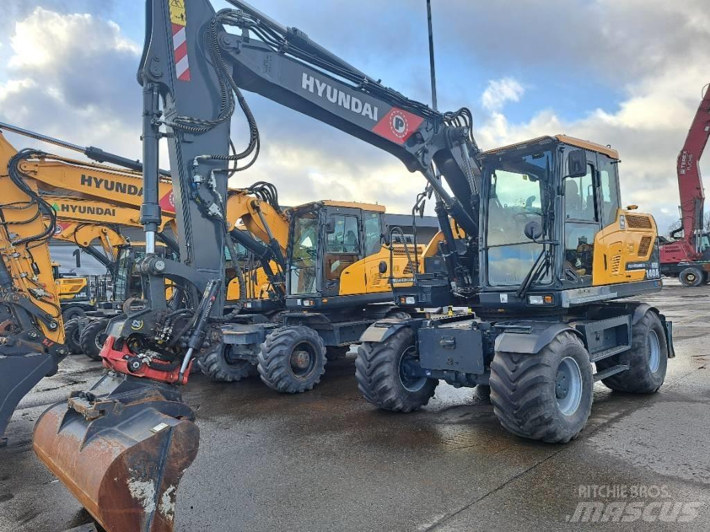 Hyundai HW140A Excavatoare cu roti