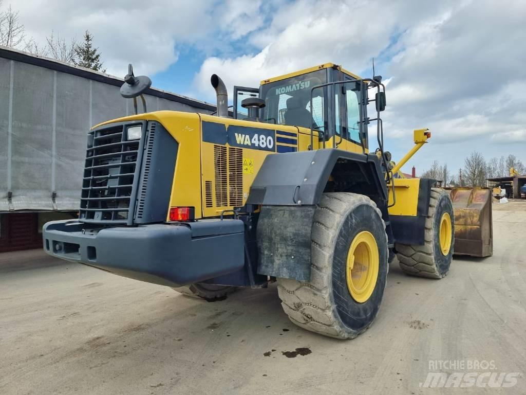 Komatsu WA 480-6 Incarcator pe pneuri