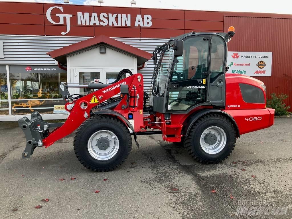 Weidemann 4080 Incarcator pe pneuri