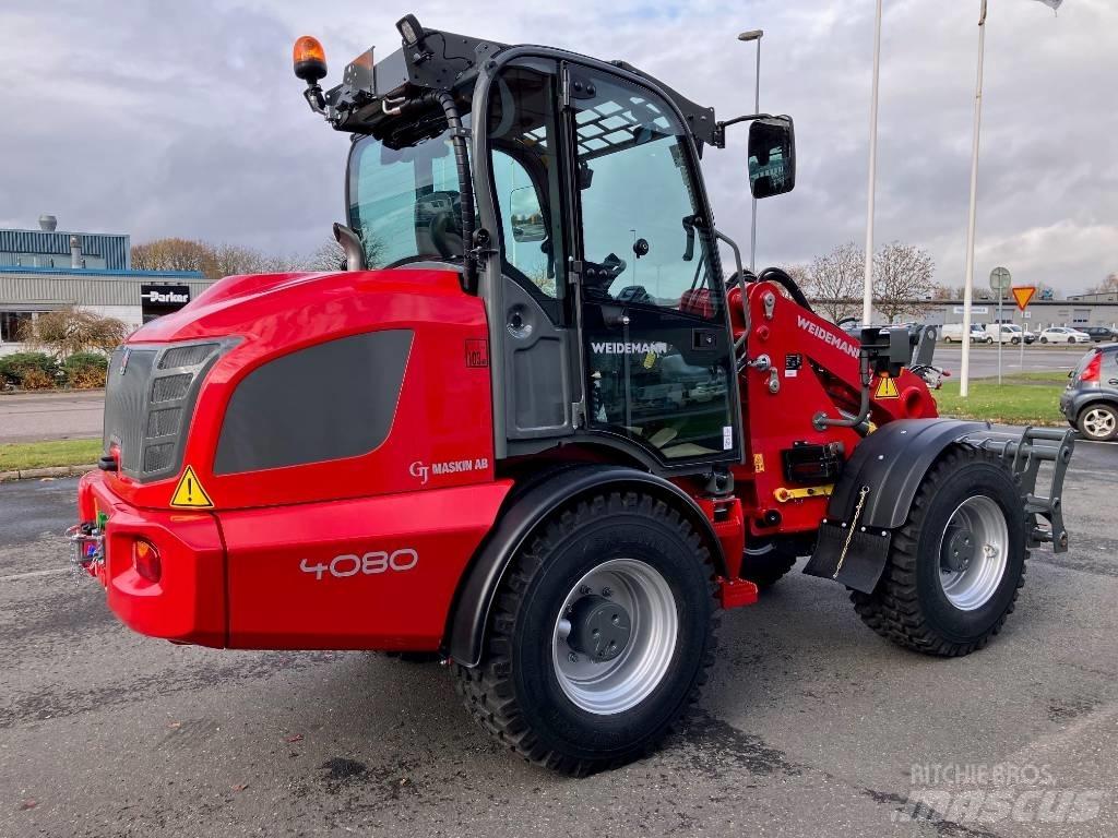 Weidemann 4080 Incarcator pe pneuri