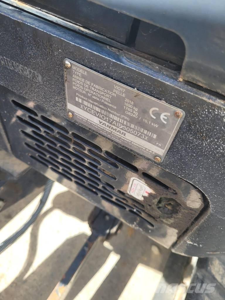 Yanmar Vio 17 U Mini excavatoare < 7t