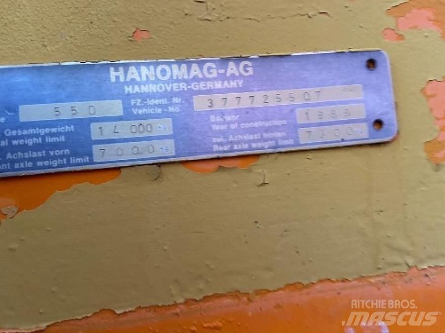 Hanomag 55 D Incarcator pe pneuri