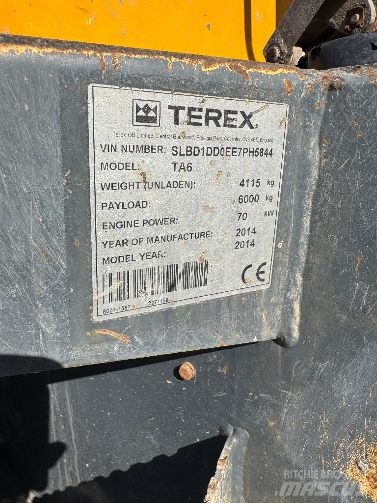 Terex TA 6 Minitractor de teren