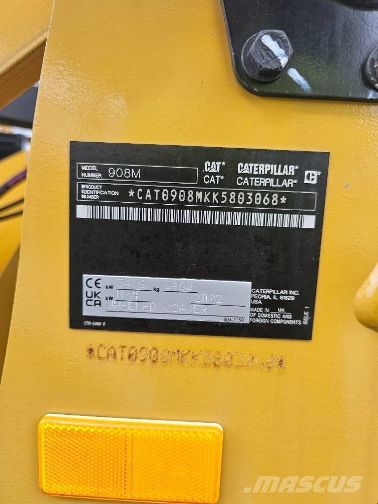 CAT 908 M Incarcator pe pneuri