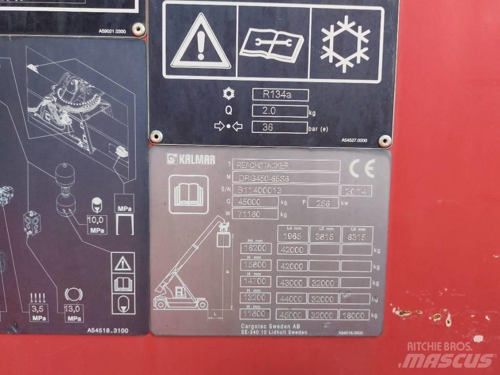 Kalmar DRG450-65S6 Stivuitoare Telescopice Rotative