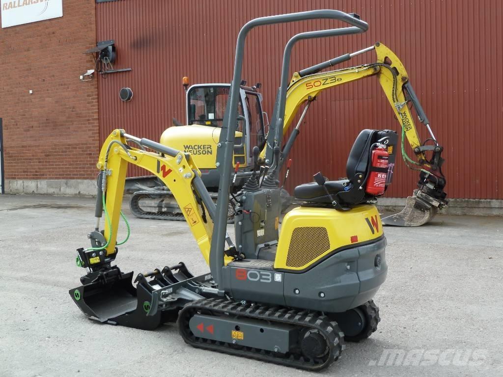 Wacker Neuson 803 Mini excavatoare < 7t