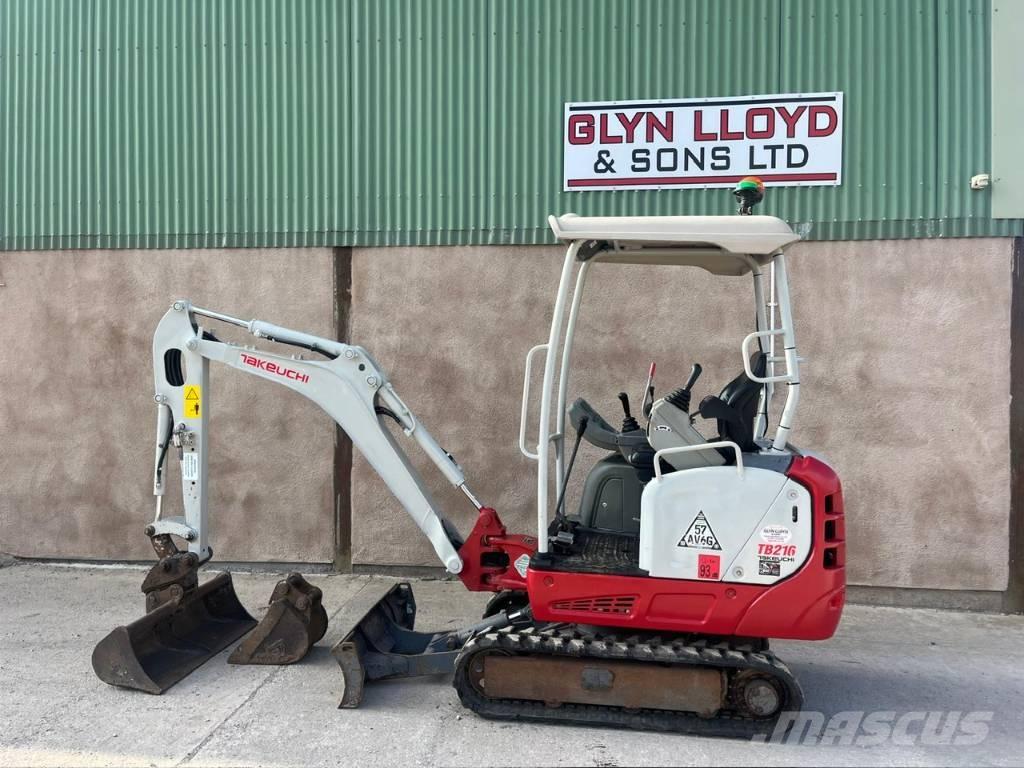 Takeuchi TB 216 Mini excavatoare < 7t