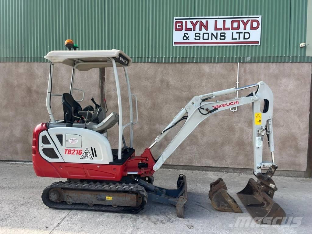 Takeuchi TB 216 Mini excavatoare < 7t