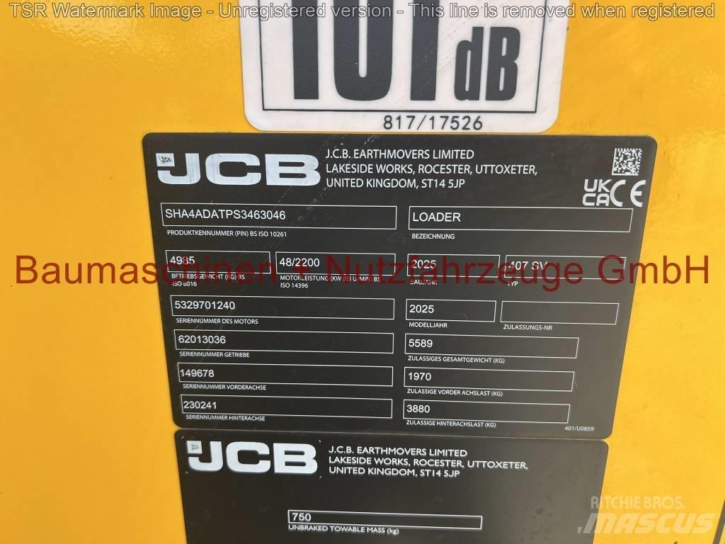 JCB 407 Klima -Demo- Incarcator pe pneuri
