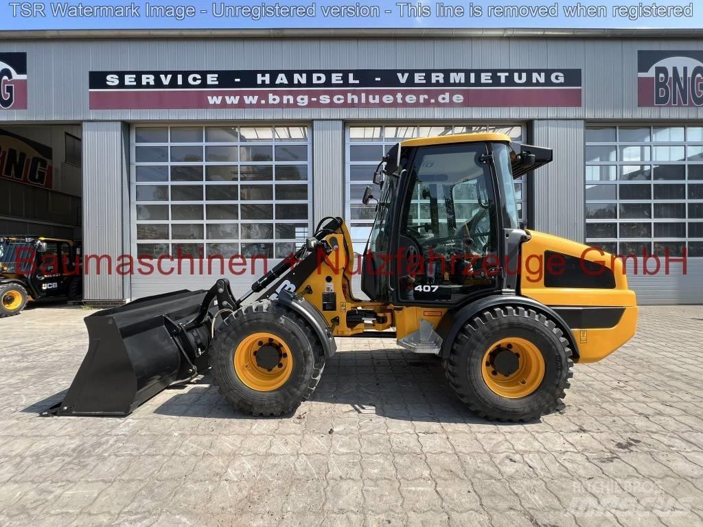 JCB 407 Klima -Demo- Incarcator pe pneuri