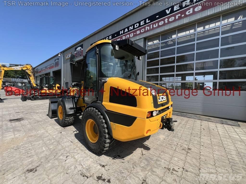 JCB 407 Klima -Demo- Incarcator pe pneuri