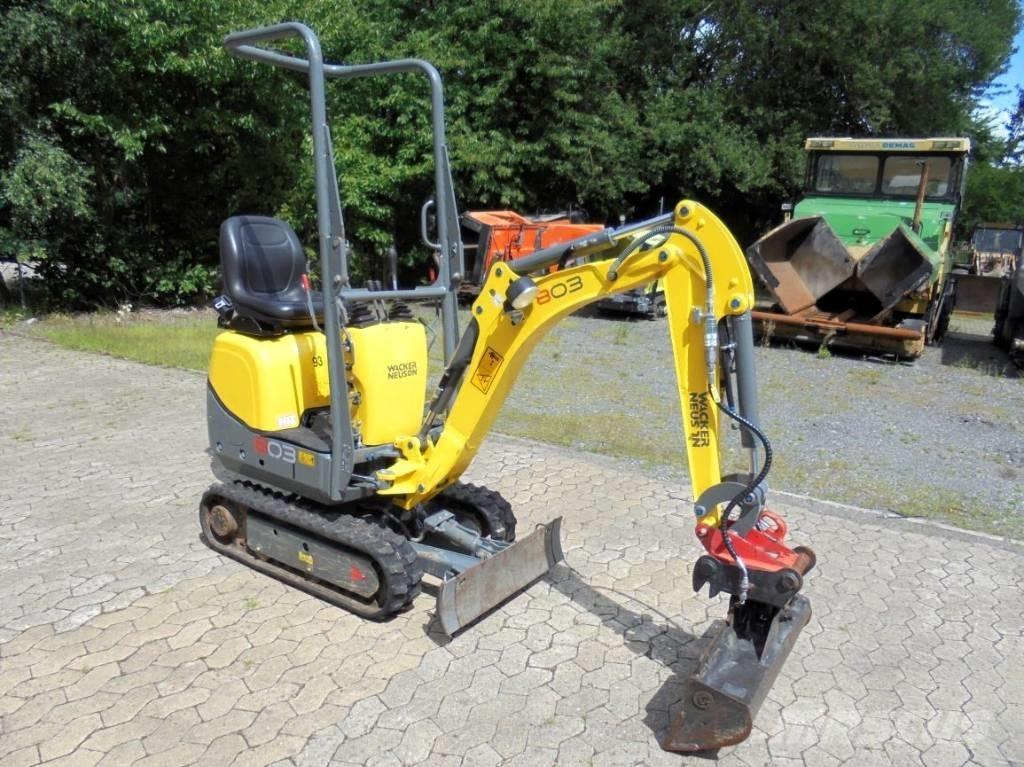 Wacker Neuson 803 Mini excavatoare < 7t