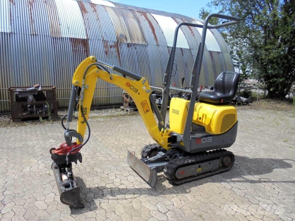 Wacker Neuson 803 Mini excavatoare < 7t