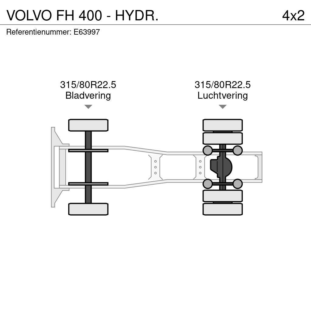 Volvo FH 400 - HYDR. Autotractoare