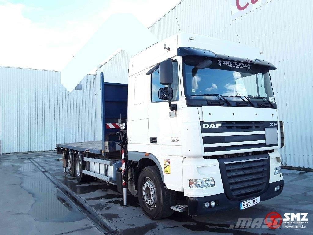 DAF 105 XF 460 6x2 Camioane platforma/prelata