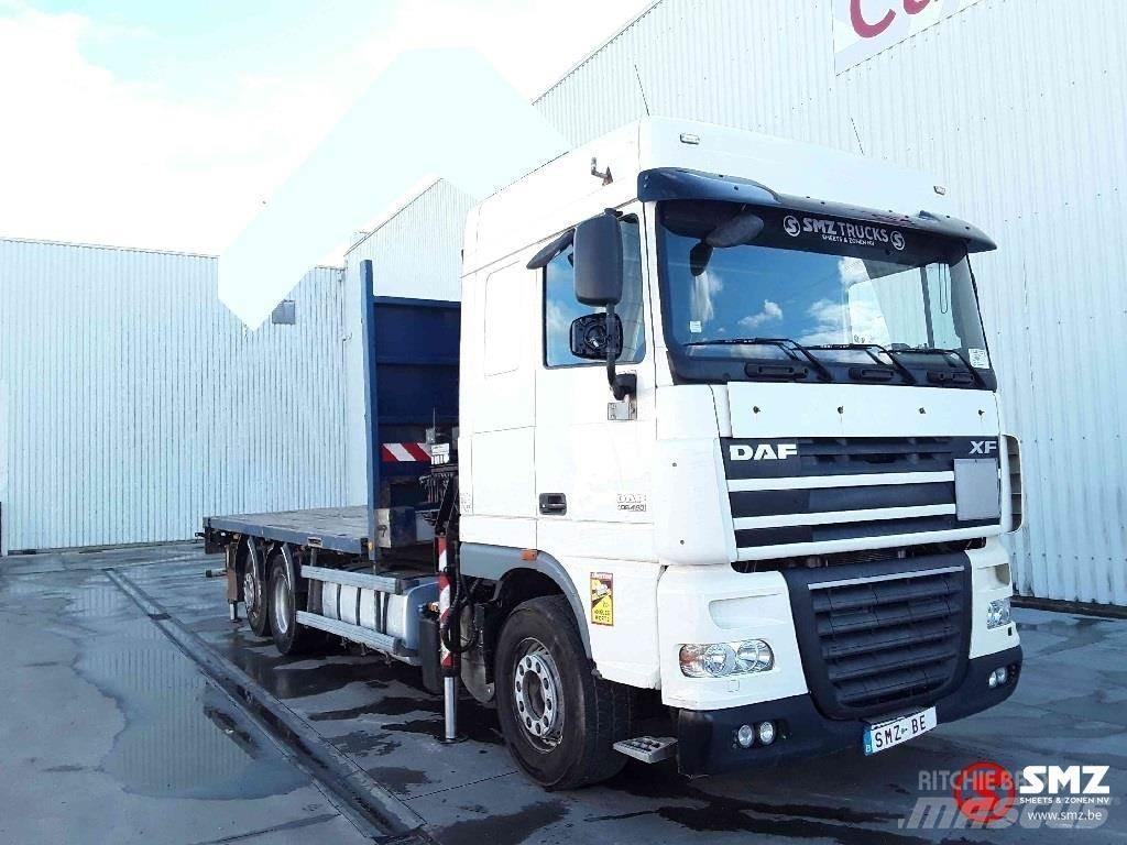 DAF 105 XF 460 6x2 Camioane platforma/prelata