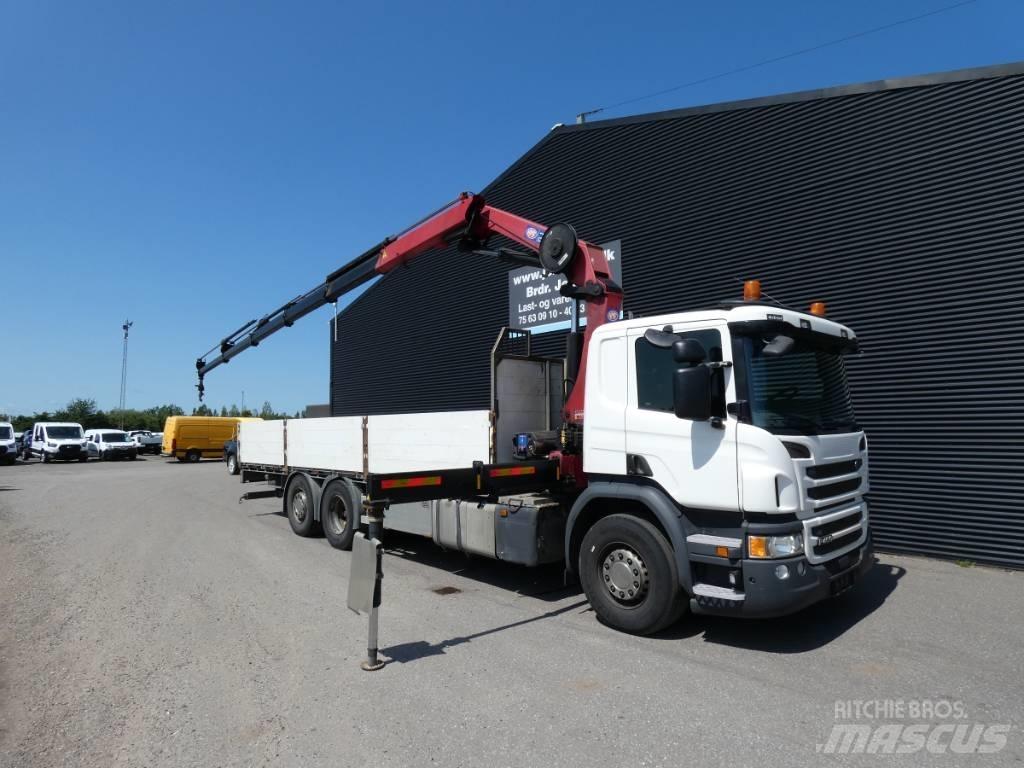 Scania P 450 Camioane cu macara