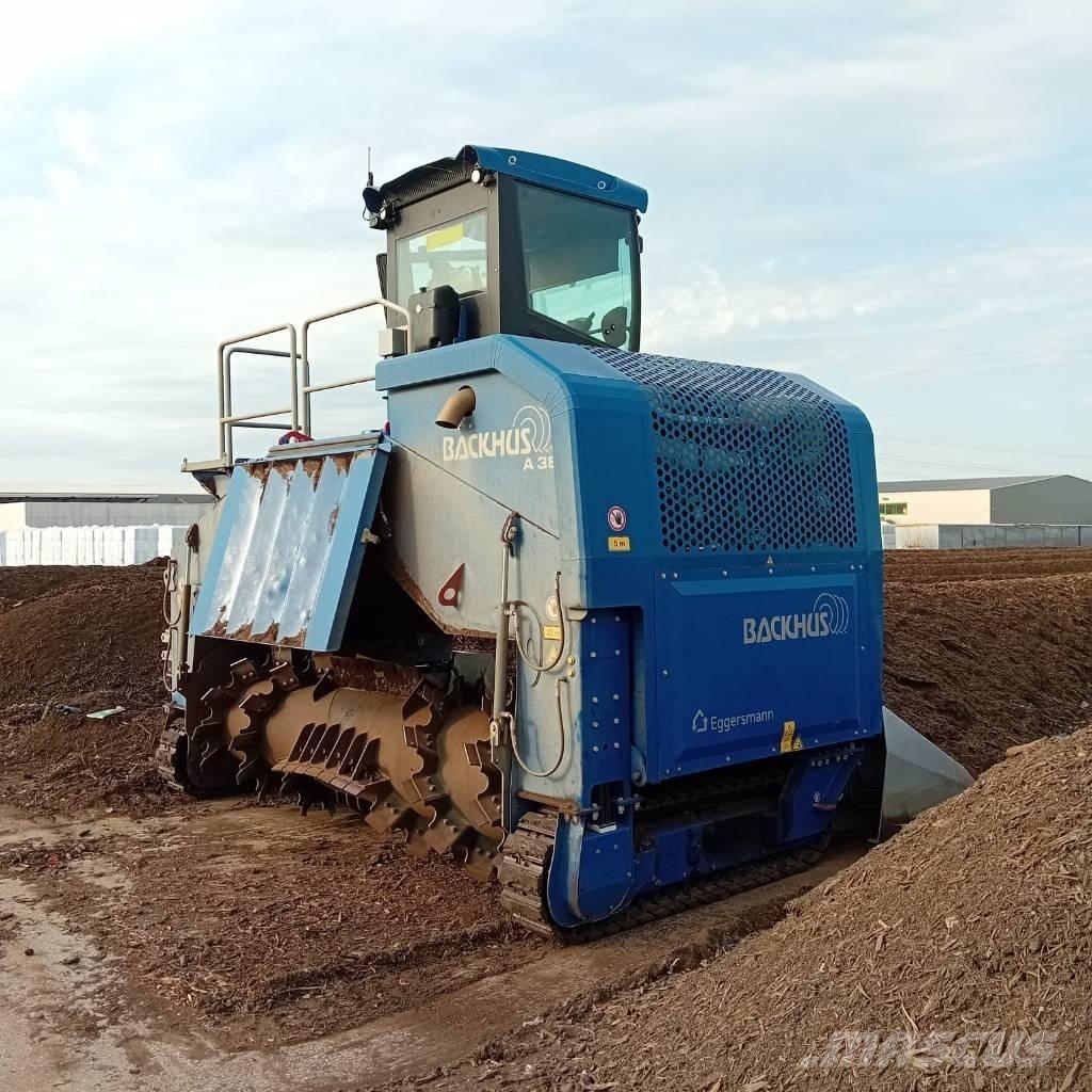 Backhus A 38 Masina speciala pentru imprastiat gunoiul