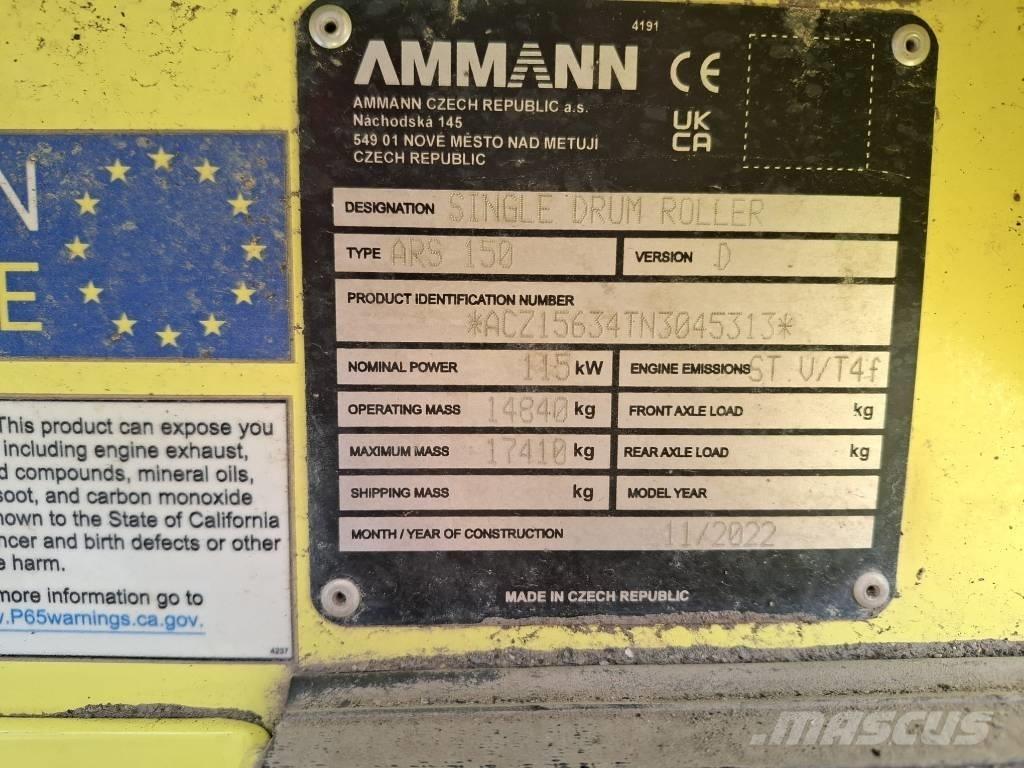 Ammann ARS 150D Compactor