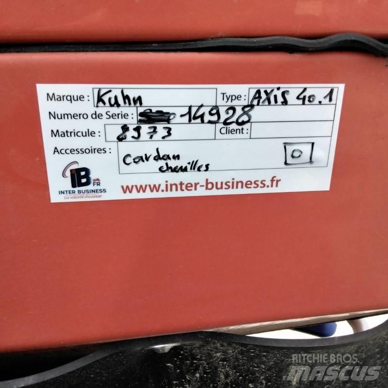 Kuhn Axis 40.1 Împrastierea mineralelor