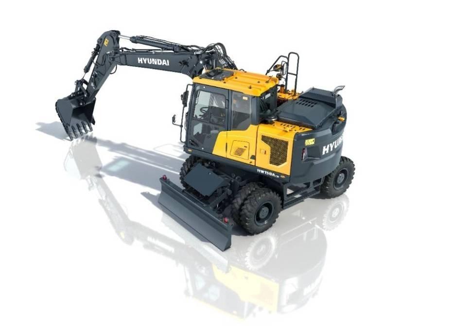 Hyundai HW 150 ACR Excavatoare cu roti