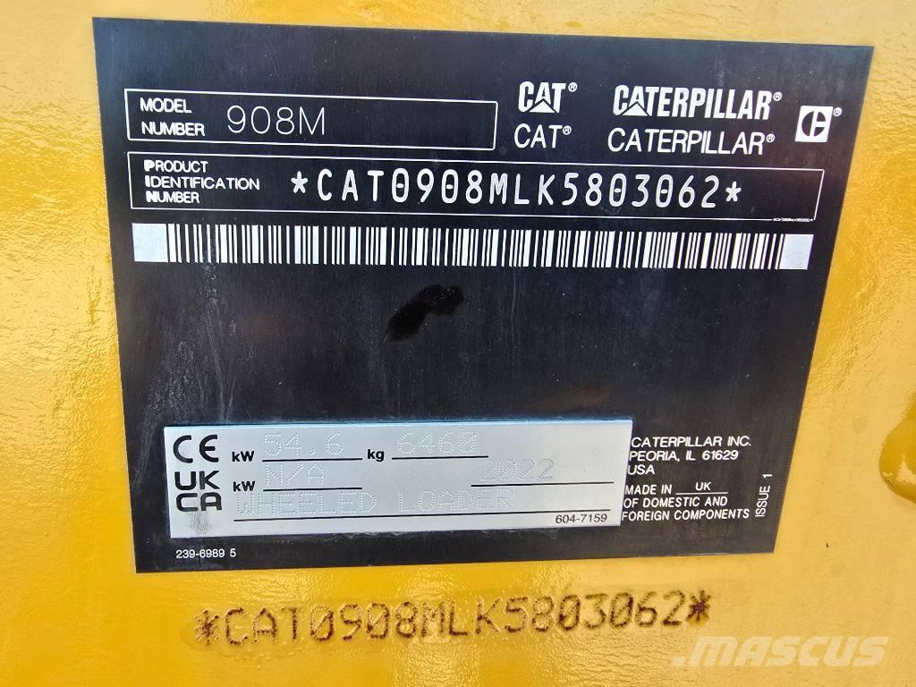 CAT 908 M Incarcator pe pneuri