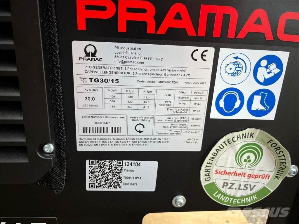 Pramac TG30/15 Alte generatoare