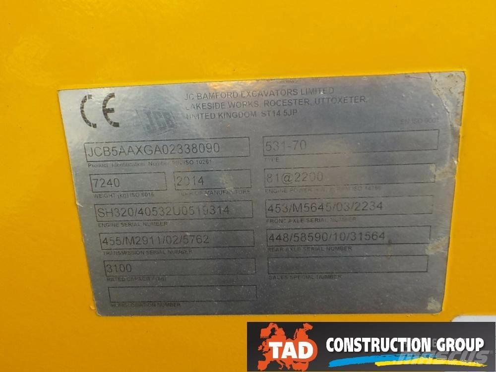 JCB 531-70 Stivuitoare telescopice